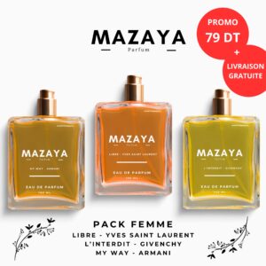 Pack (Libre - My way - L'interdit)